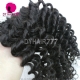 Royal Deep Curly 100% Virgin Human Hair Bulk Braiding Hair Weaving No Weft Natural color 1B 100grams