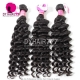Best Match 4*4 Silk Base Closure With 4 or 3 Bundles Royal Virgin Remy Hair Malaysian deep wave Hair Extensions