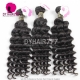 Best Match Royal 3 or 4 Bundles European Virgin Hair Deep Wave With 4x4/5x5 Top Lace Closure Hair Extensions