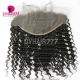 Royal Ear to Ear 13*6 Lace Frontal Closure Curved Lace Deep Wave Human Virgin Hair Natural Color