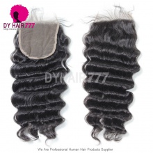 Royal 5*5 Lace Top Closure Loose Wave Natural Color Virgin Human Hair