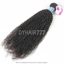 Royal 1 Bundle Peruvian Virgin Hair Kinky Curly Wave Human Hair Extension 