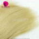 Color 613 Bleach Blonde 1 Bundle European Human Hair Straight / Body wave Double Weft Extensions