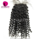 Silk Base Closure (4*4) Deep Curly Virgin Hair Top Closure Freestyle Free Part Middle Part Two Part Three Part