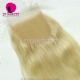 Royal Blonde 613 Transparent /HD Lace Top Closure 4x4/5x5/6x6/7x7 Human Virgin Hair