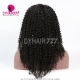 360 Lace Wig 200% Density Pre Plucked Virgin Human Hair Deep Curly Natural Color