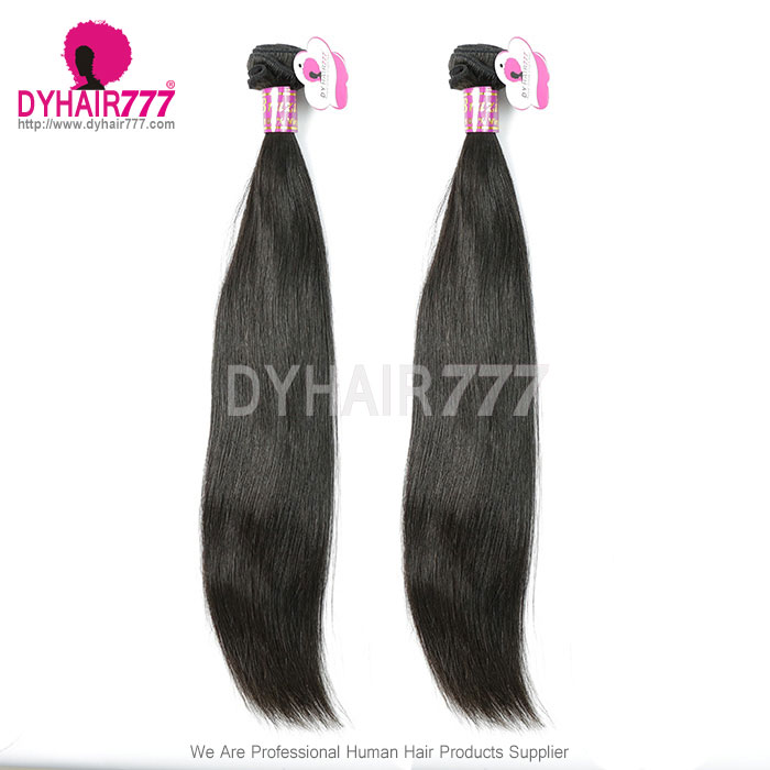 Royal Grade 2 or 3 Bundles Virgin Brazilian Straight Hair With 360 Lace Frontal Hair Extensions
