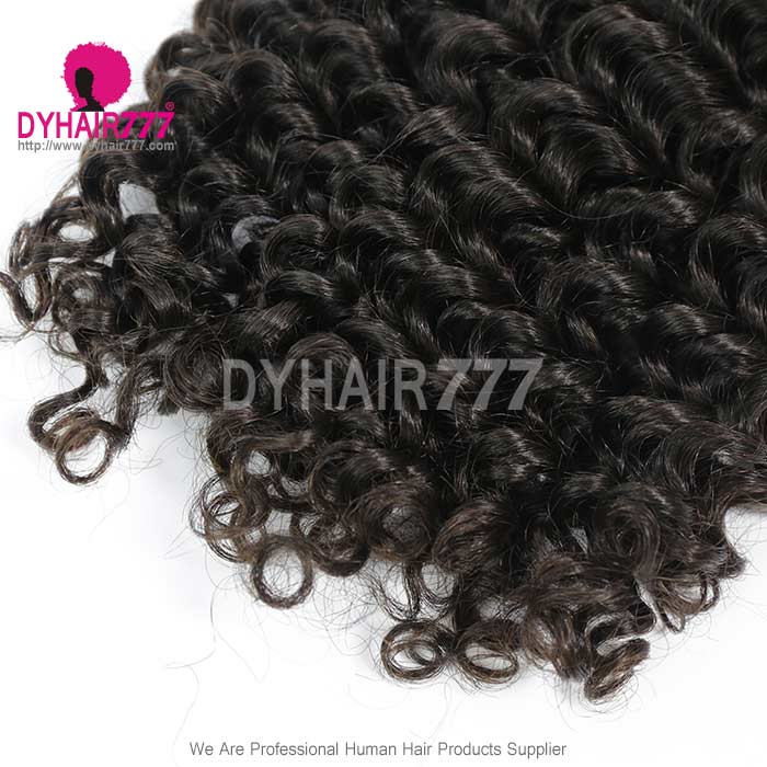 1 Bundle Peruvian Standard Deep Curly Virgin Hair Human Hair Extension Curly Virgin Hair