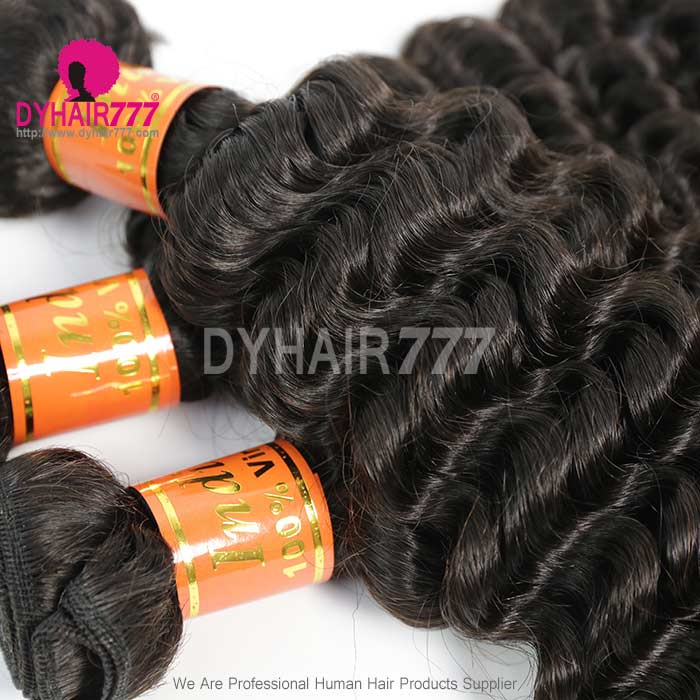 Unprocessed Standard Virgin Indian Hair Deep Curly 1 Bundle