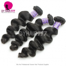 Mongolian Standard 1 Bundle Unprocessed Virgin Hair Loose Wave Wavy
