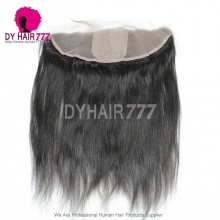 Stock Clearence Silk Base Frontal (13*4) Straight Hair Virgin Human Hair Top Closure