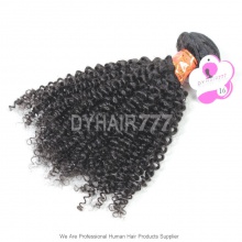Royal Burmese Virgin Hair 1 Bundle Kinky Curly Wave Hair Extension