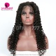 130% Density 1B# Top Quality Virgin Human Hair Italian Curly Full Lace Wigs Natural Color