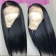 Color 1B# 13*4 Lace Frontal Wigs Straight Hair 300% Density Top Quality Virgin Human Hair 