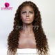 4# Top Quality Virgin Human Hair Deep Wave 13*4 Lace Frontal Wigs