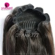 Drawstring Ponytail Clip In Hair Extensions 100% Unprocessed Remy Virgin Hair Weave