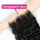 Lace Top Closure (4*4) Deep Wave Human Virgin Hair Freestyle Free Part Middle Part Two Part Three Part