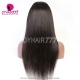(Upgrade)Glueless HD Swiss 13x4 Full Lace Frontal Wigs 200% Density Virgin Human Hair Knots Bleached Pre Plucked Natural Color