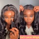 5x5 Lace Closure Wigs 200% Density Glueless Wear Go Lightly Plucked Bleached Lace Wig 100% Unprocessed Virgin Human Hair