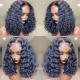 Beginner Friendly Glueless HD 5x5 Lace Closure Wigs 300% Density Virgin Human Hair Wigs Natural Color