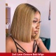 Bob 2x6 Lace Closure Wigs 220% Density Raw Hair Straight 100% Human Hair Wig