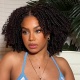 (NEW)Twist Curly Bob Glueless Melted HD 13x4 Lace Wigs 250% Density 100% Unprocessed Virgin Human Hair