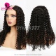 200% Density Deep Curly U Part Wigs V part Wigs Virgin Human Hair Wigs Natural Color
