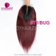 Color 5x5 Closure Transparent Lace Top Kim K Closure Virgin Human Hair