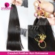 1 Pack Crochet Feather Hair Extension Generation 2nd 100% Remy Human Hair Silky Straight Natural Color 200 PCs/Lot