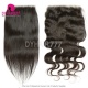 HD 8x8 Lace Top Closure Pre Plucked Hairline Natural Color 100% Virgin Human Hair