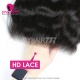 HD 8x8 Lace Top Closure Pre Plucked Hairline Natural Color 100% Virgin Human Hair