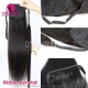 Ribbon Ponytail Wrap Around Ponytail Human Hair Extensions 100% Unprocessed Remy Hair Extension