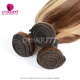 1 Bundle 14A Royal Grade Highlight Color P4/27 Human Hair Weave Bundles 100% Hair Extensions