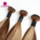 1 Bundle 14A Royal Grade Highlight Color P4/27 Human Hair Weave Bundles 100% Hair Extensions