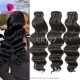 3 or 4 pcs/lot 14A Royal Grade Hollywood Wave 100% Unprocessed Virgin Hair Extensions