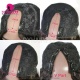 200% Density Kinky Curly U Part Wigs V part Wigs Virgin Human Hair Wigs Natural Color