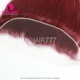 Burgundy Color 99J# HD 13x4 Lace Frontals 100% Virgin Human Hair