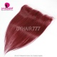 Burgundy Color 99J# HD 13x4 Lace Frontals 100% Virgin Human Hair