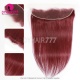 Burgundy Color 99J# HD 13x4 Lace Frontals 100% Virgin Human Hair