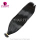 Jet Black Color 1# K Tip Straight 100% RAW Human Hair 100strands/100g
