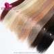 Jet Black Color 1# K Tip Straight 100% RAW Human Hair 100strands/100g