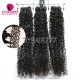 3 or 4 pcs/lot 14A Royal Grade Pixie Curl Double Weft 100% Unprocessed Virgin Hair Extensions