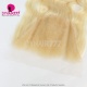 Blonde Color 613# HD 9x6 Lace Top Closure Pre Plucked Hairline 100% Virgin Human Hair