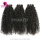 3 or 4 pcs/lot 14A Royal Grade Pixie Curl Double Weft 100% Unprocessed Virgin Hair Extensions