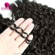 3 or 4 pcs/lot 14A Royal Grade Pixie Curl Double Weft 100% Unprocessed Virgin Hair Extensions