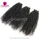 3 or 4 pcs/lot 14A Royal Grade Pixie Curl Double Weft 100% Unprocessed Virgin Hair Extensions