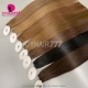 Seamless Genius Weft Color NB,1,2,2B,3,4,5,6# Human Hair Extensions Sewing In Natural Straight Virgin Hair Weft 100g