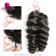 1 Pack Loose Wave Crochet Hair Extension For Miracle Knots (100g pre sparated strands)100% Virgin Human Hair Natural Color