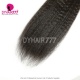 1 Pack Crochet Hair Extension Kinky Straight For Miracle Knots (100g pre sparated strands)100% Virgin Human Hair Natural Color