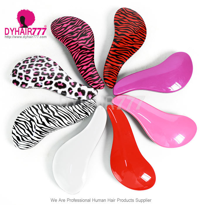 Anti-Static Hairbrush Detangling Comb Styling Tool （color by random）